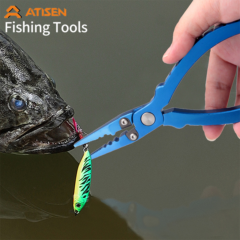Fishing Hook Sharpener - Penjepit pancing, perlengkapan memancing aluminium sangat