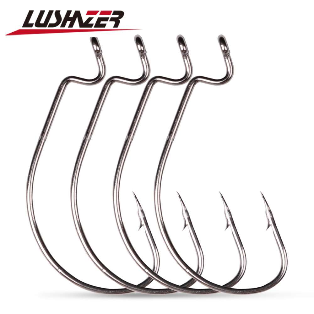 Fishing Hook Assortment - LUSHAZER 10 Buah/Lot Kail Pancing Baja