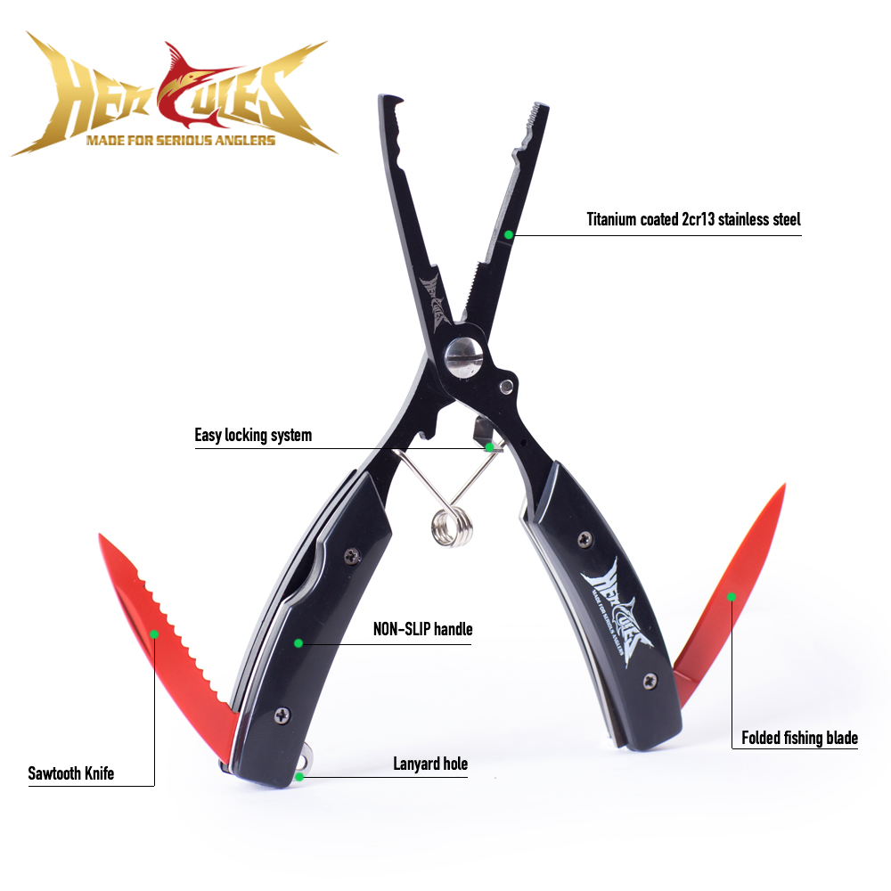 Fishing Hook Sharpener - Tang Pancing HERCULES dengan Sarung dan