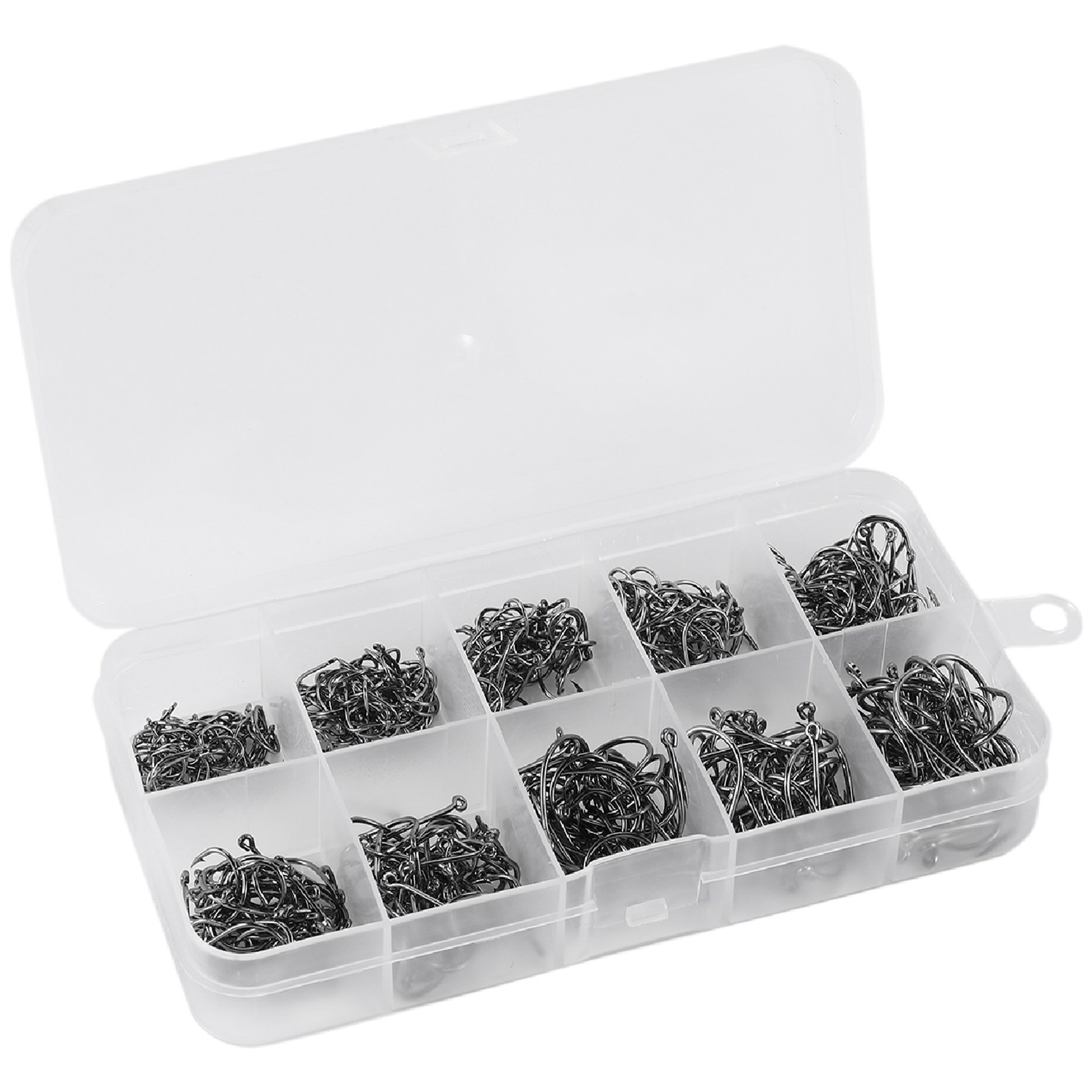 Barang baru 500Pcs/Set Ukuran  - Fishing Hook Box ulasan dan harga