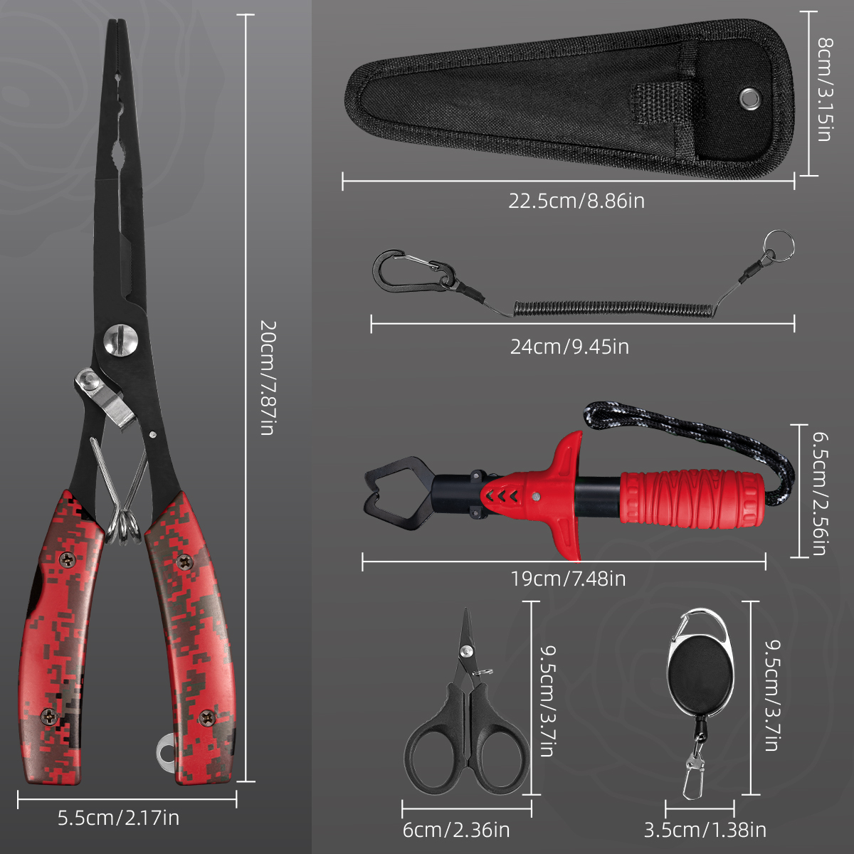 Tang Pancing Fungsional Terbua - Fishing Hook Sharpener ulasan dan harga
