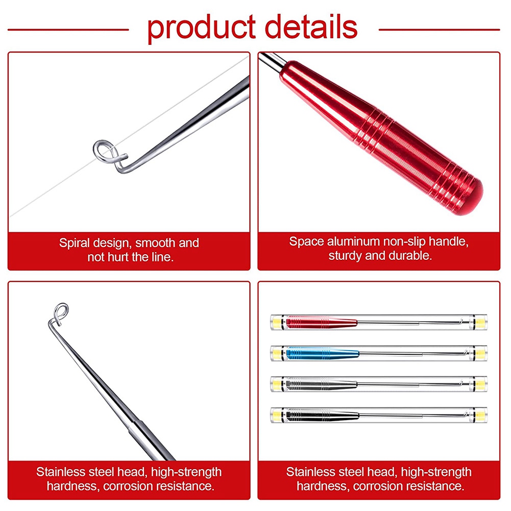 【NEW B63C】 4PCS Alat Pencabut  - Fishing Hook Remover ulasan dan harga