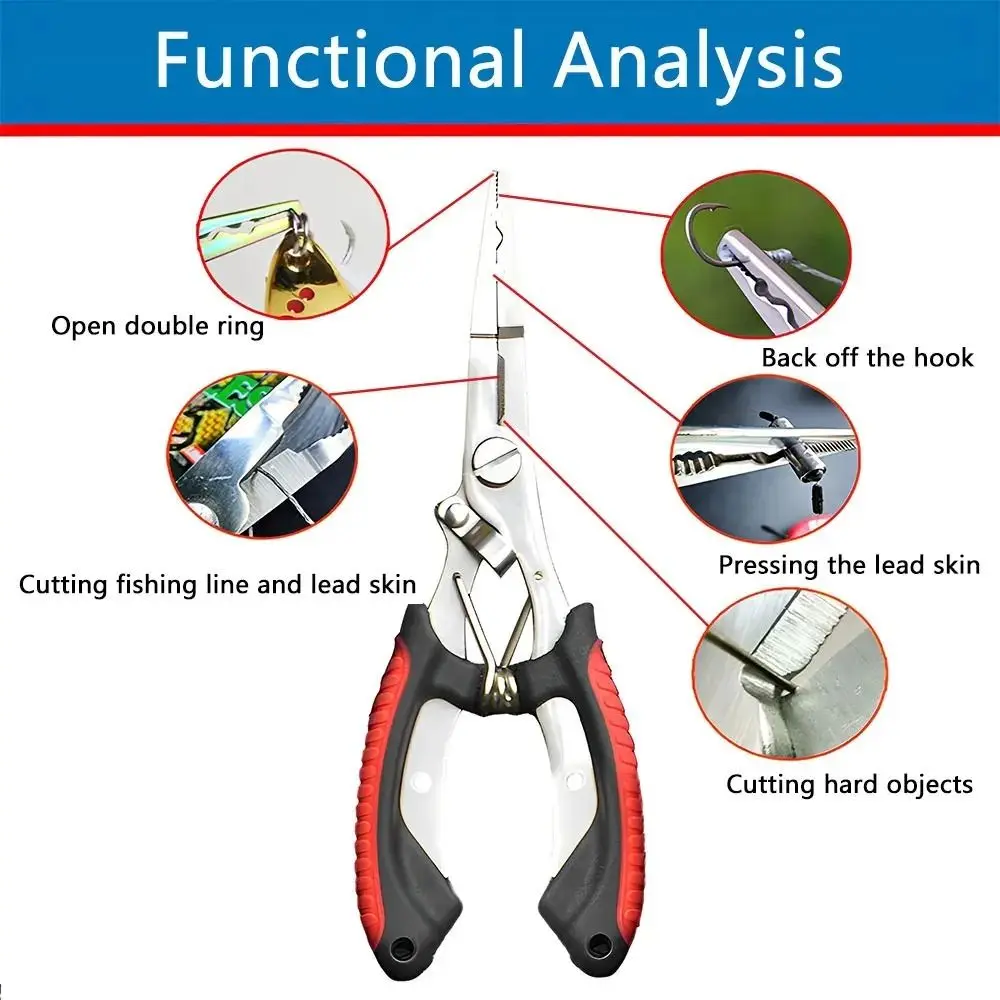 Tang Pancing Baja Tahan Karat, - Fishing Hook Sharpener ulasan dan harga